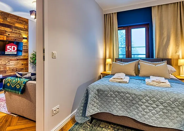 A2 Domitu Z Basenem, Sauna, Jacuzzi - 5d Apartment