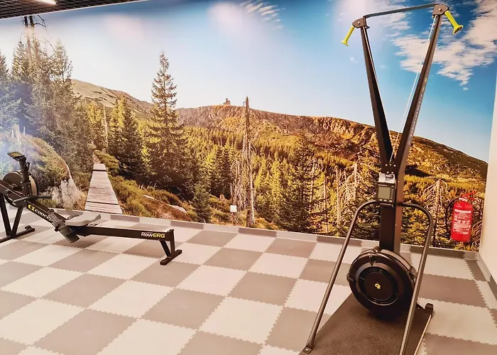 A2 Domitu Z Basenem, Sauna, Jacuzzi - 5d Apartment