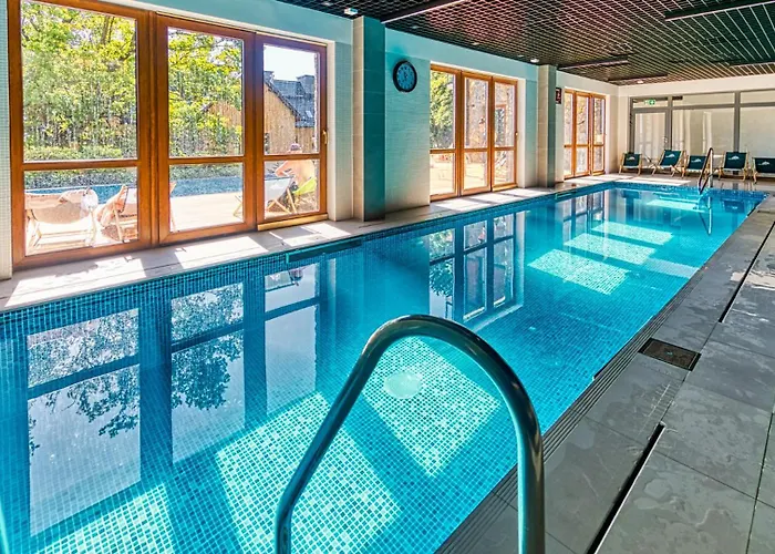 A2 Domitu Z Basenem, Sauna, Jacuzzi - 5d Apartment